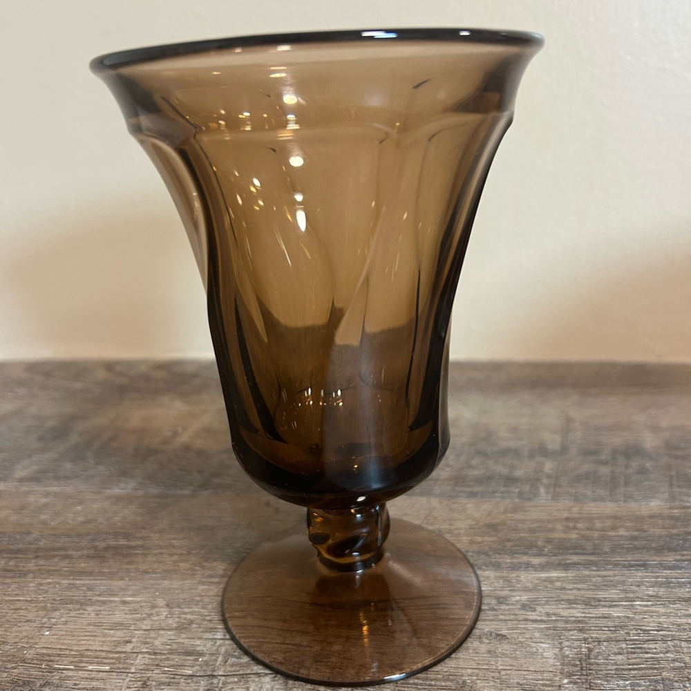 Elegant Brown Glass